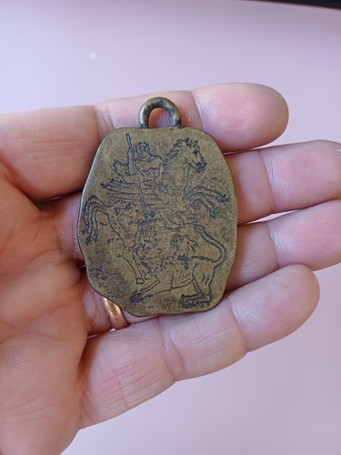 Medaglia arezzo bellerofonte - medaglia,