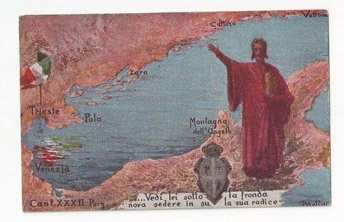 Cartolina postale unione - unione, dei