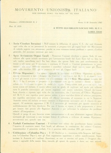 1945 rome italian - italian, unionist