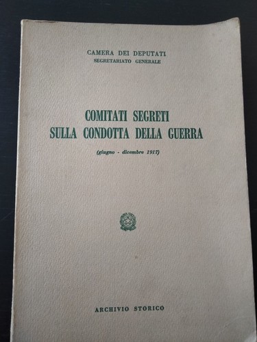 Comitati segreti sulla - comitati,